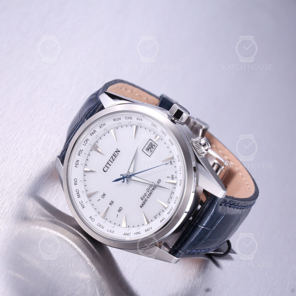 Citizen Funkuhr mit Weltzeit CB0270-10A Weiß