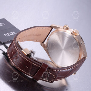 Citizen Funkuhr mit Weltzeit CB0273-11H Roségold-Grau