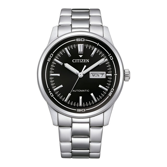 Citizen Mens Automatic Watch NH8400-87EE Day/Date Black