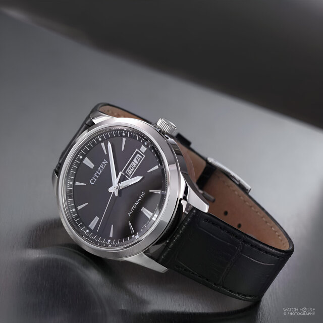 Citizen Mens Automatic Watch NY4058-01EC Steel-Black