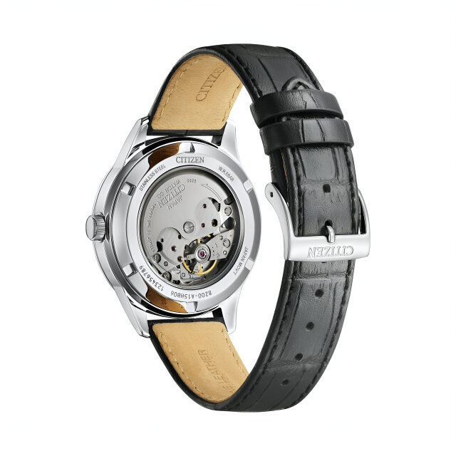 Citizen Mens Automatic Watch NY4058-01EC Steel-Black