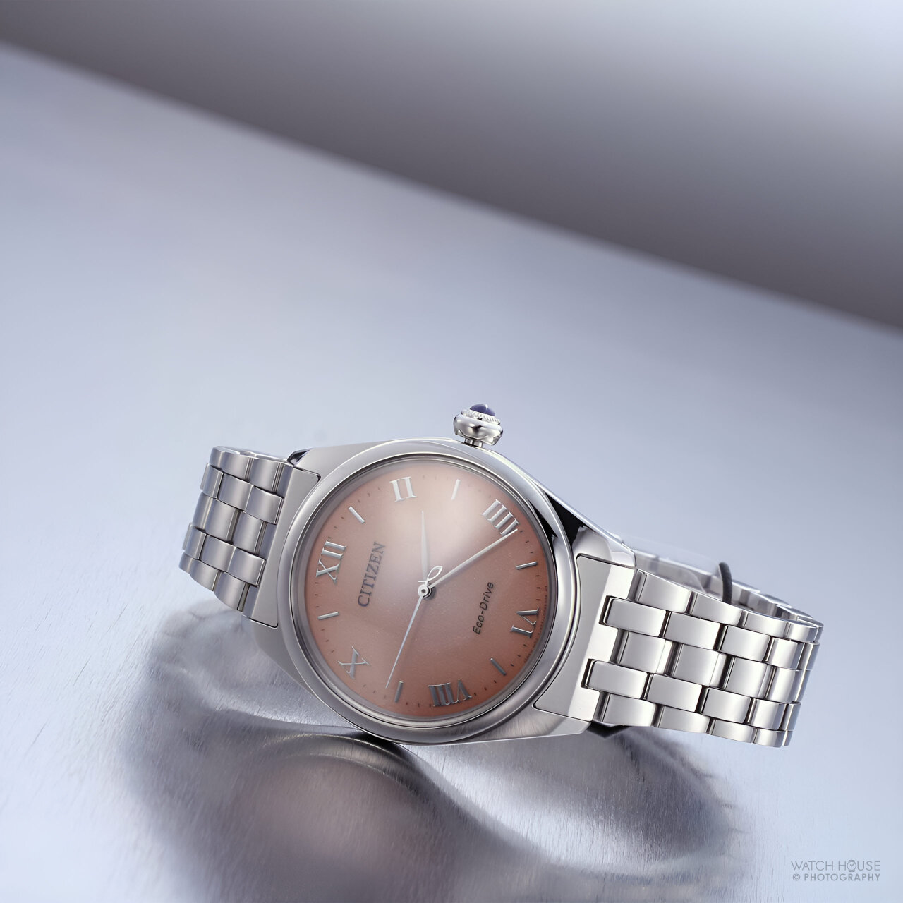 Citizen L Ladies Eco-Drive with cabochon and mother-of-pearl EM1143-81