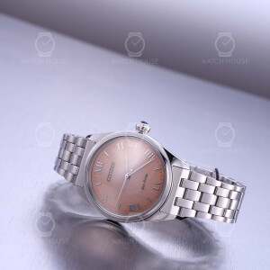 Citizen L Ladies Eco-Drive with cabochon and...