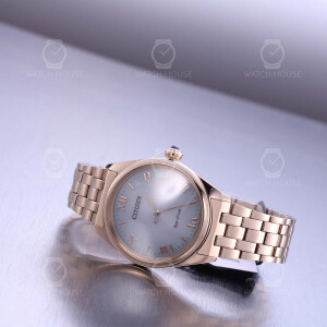 Citizen L Ladies Eco-Drive with cabochon and...