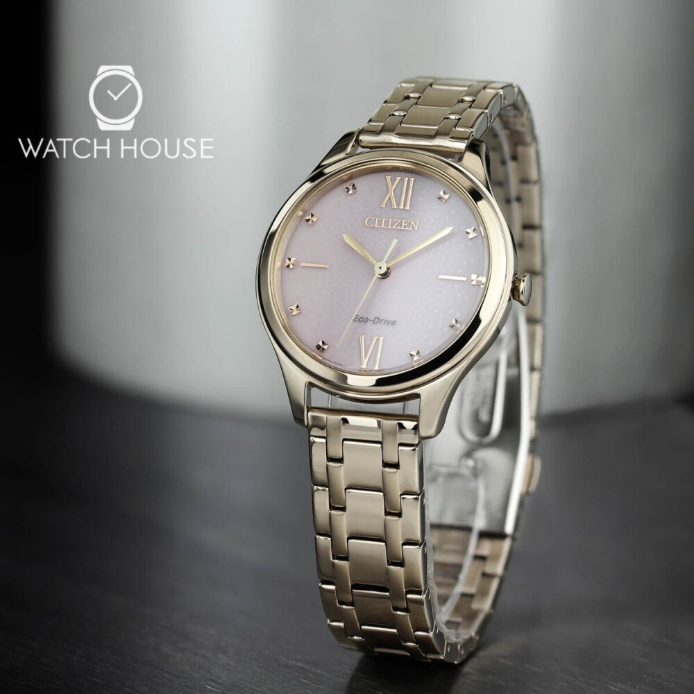 Citizen Ladies Eco Drive EM0503-75X Elegant Womens Solar Watch