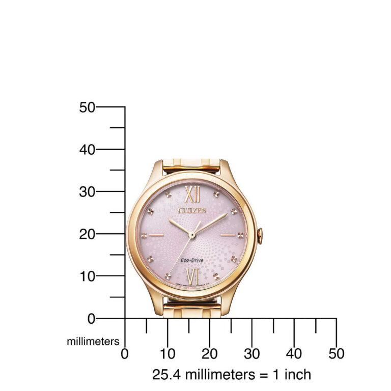 Citizen Ladies Eco Drive EM0503-75X Elegant Womens Solar Watch