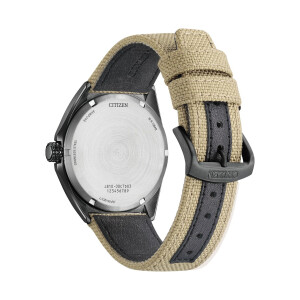 Citizen Military Eco-Drive AW1575-08E Stoffband Schwarz