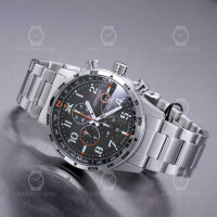 Citizen Pilot CA0790-83E Eco Drive Herren Chrono in schwarz