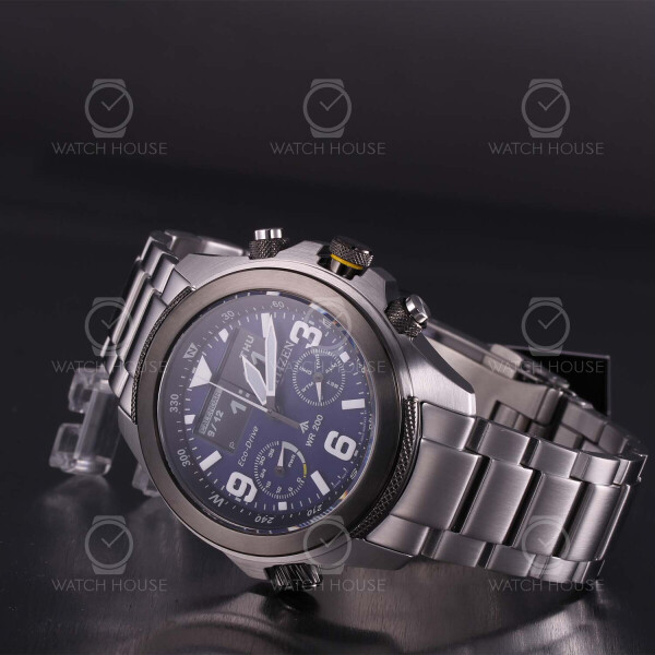 Citizen Promaster Land Combo Eco Drive Chrono JV1006-51L Blue