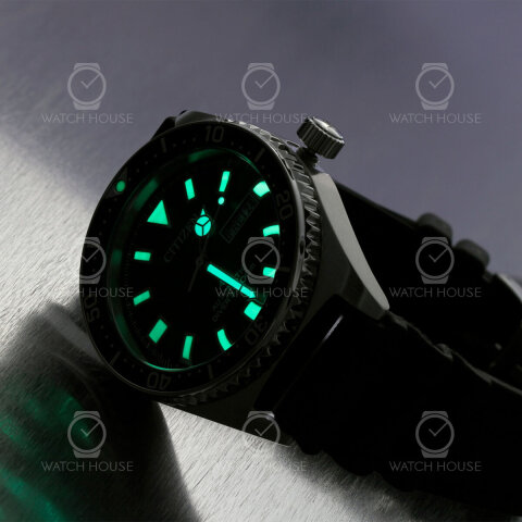 Citizen Promaster Marine ISO Taucher Automatik NY0120-01EE Schwarz