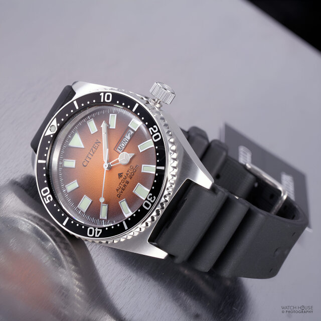 Citizen Promaster Marine ISO Diver Automatic NY0120-01ZE Orange
