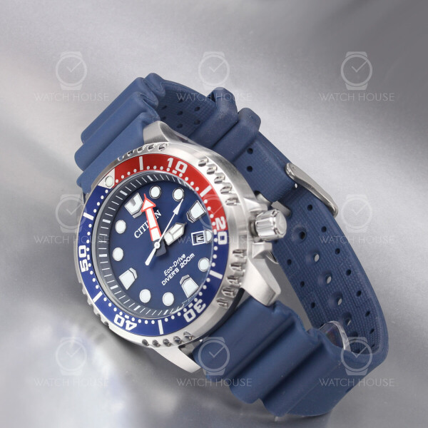 Citizen Promaster Marine ISO Taucheruhr BN0168-06L Pepsi