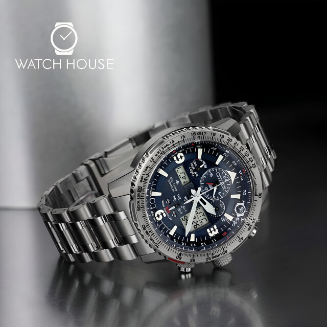 Citizen Promaster Sky - Skyhawk JY8100-80L Radio Control Analog-Digital Chrono