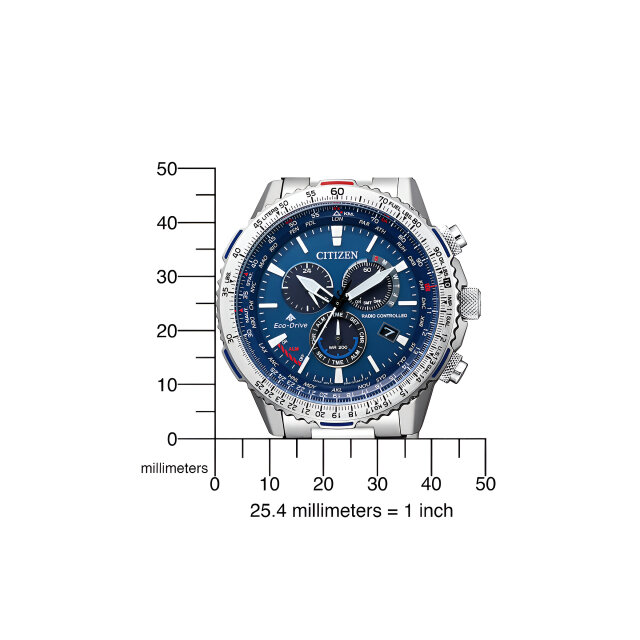 Citizen Promaster Sky CB5000-50L Mens 4-Zone Radio Control Chronograph