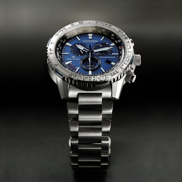 Citizen Promaster Sky CB5000-50L Mens 4-Zone Radio Control Chronograph