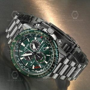 Citizen Promaster Sky CB5004-59W Funkuhr Mulitifunktions Chronograph