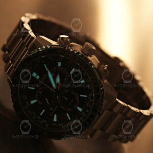 Citizen Promaster Sky CB5004-59W Funkuhr Mulitifunktions Chronograph