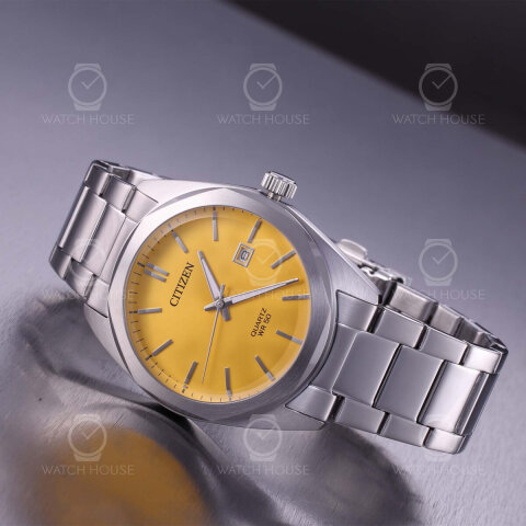 Citizen Sports Octagon Design Men's Watch BI5110-54Z Yellow