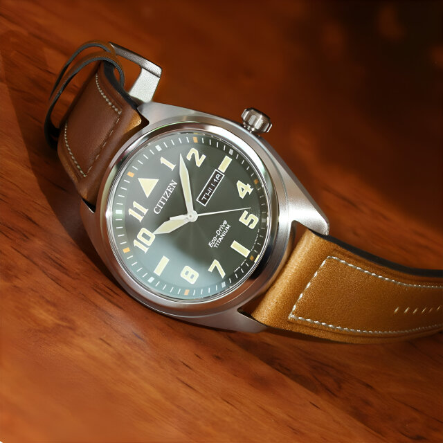 Citizen Super Titanium Eco Drive Herrenuhr BM8560-11XCC...
