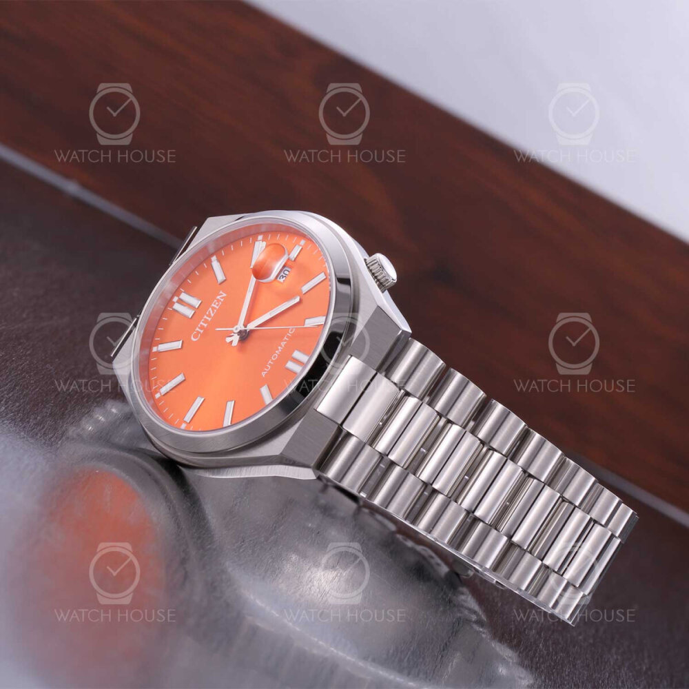 Citizen NJ0151-88Z Automatic Watch Orange Dial