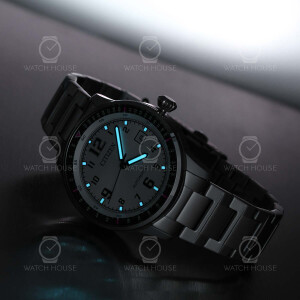 Citizen Urban Military Automatic Watch NJ0190-51A Silver