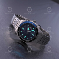 Citizen XXL Womens Watch AW1821-89L Sports Eco-Drive in Steel-Navy Blue
