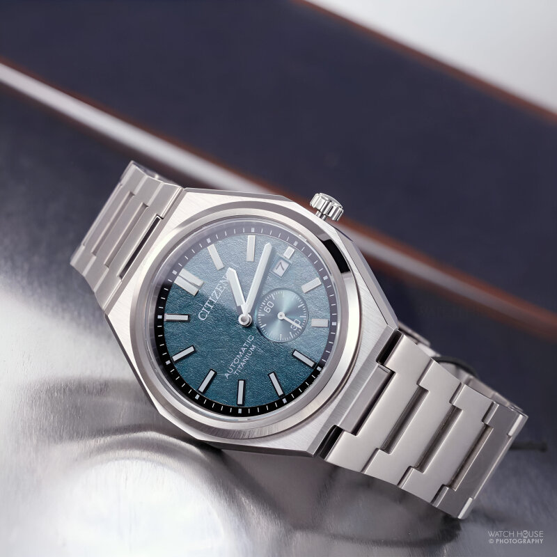 Citizen Zenshin Automatik Super Titanium NJ0180-80X Petrol