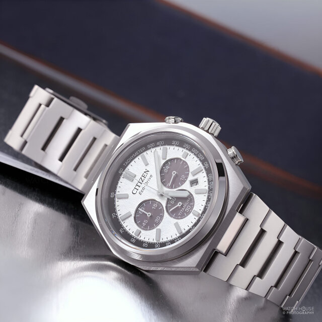 Citizen Zenshin Chrono Super Titanium CA4610-85A Panda