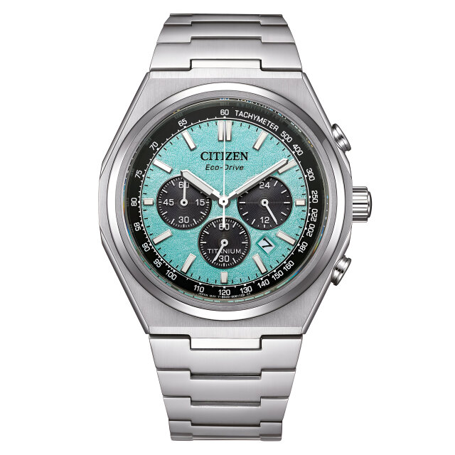 Citizen Zenshin Chrono Super Titanium CA4610-85M Turquoise