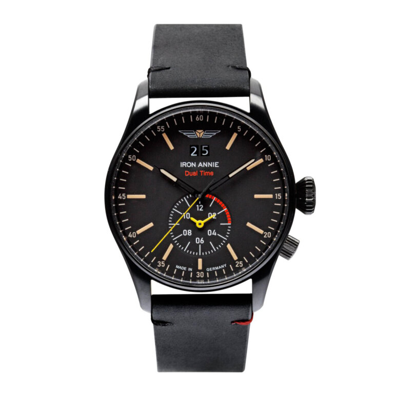 Iron Annie Flight Control 5144-2 Big Date Mens Wristwatch