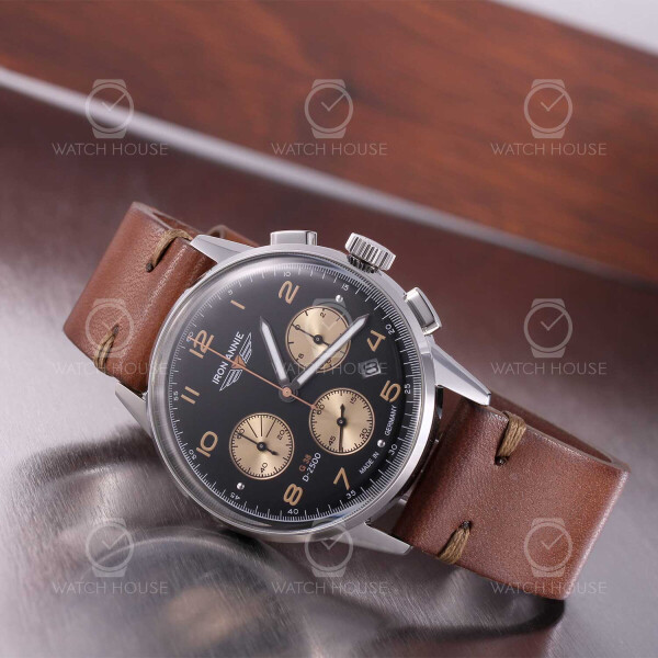 Iron Annie Herren Chronograph G38 5372-2 Vintage Look
