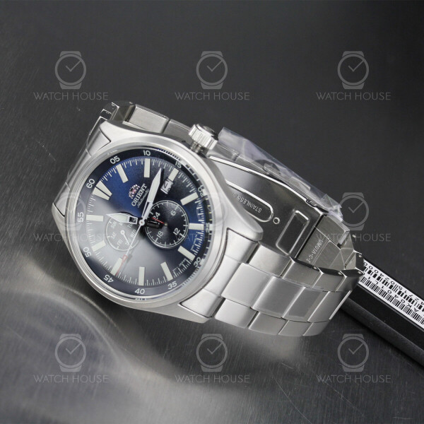 Orient Automatic Metal Diary Blue RA-AK0401L10B