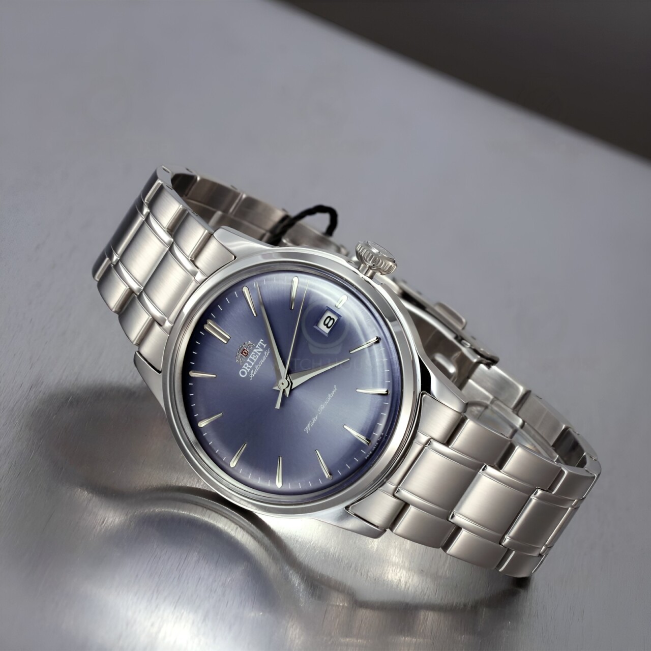 Orient Bambino 38mm RA-AC0M10L Automatik Blau