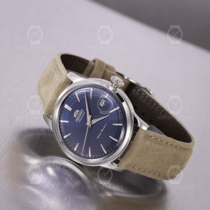 Orient Bambino 38mm RA-AC0M12L Automatic Nubuck Navy