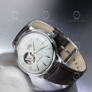 Orient Bambino 40,5mm AG0002S Automatik Semi-skelettiert Silber