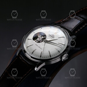 Orient Bambino 40,5mm AG0002S Automatik Semi-skelettiert Silber