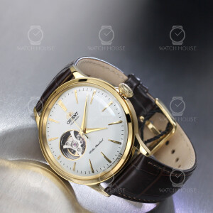 Orient Bambino 40,5mm AG0003S Automatic Semi-Skeleton Gold
