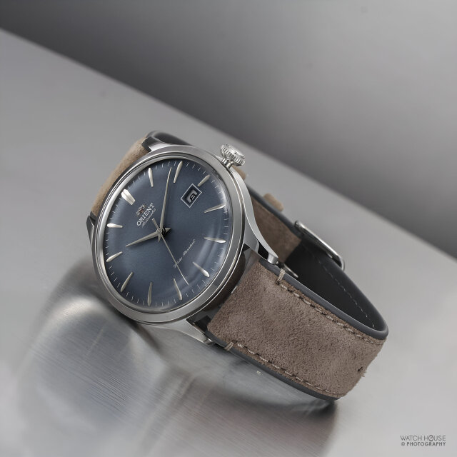 Orient Bambino 42mm RA-AC0P03L Automatic F672 Dove-Blue
