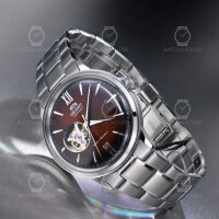 Orient Bambino Automatic Open Heart RA-AG0027Y10B Bordeaux