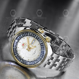 Orient Revival Automatik World Map RA-AA0E01S Ivory