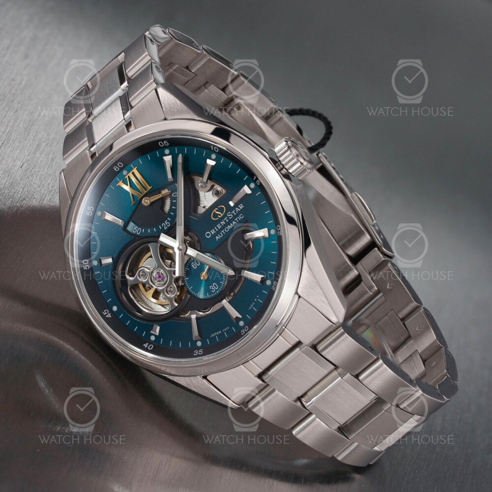 Orient Star Nightblue Automatic RE-AV0114E00B Open Heart white