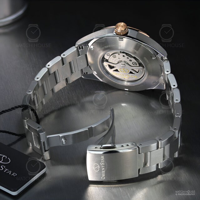 Orient Star Contemporary Basic Automatik Herrenuhr RE-AU0401S00B Bicolor/Silber