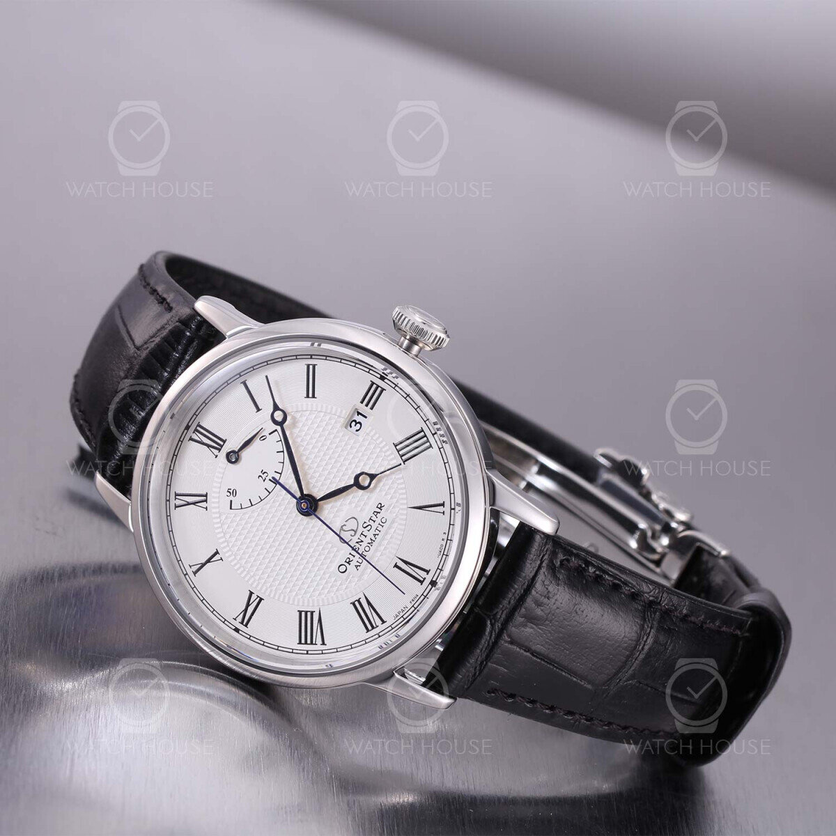 Orient Star Elegant Classic RE-AU0002S Automatic Watch in Steel Whit