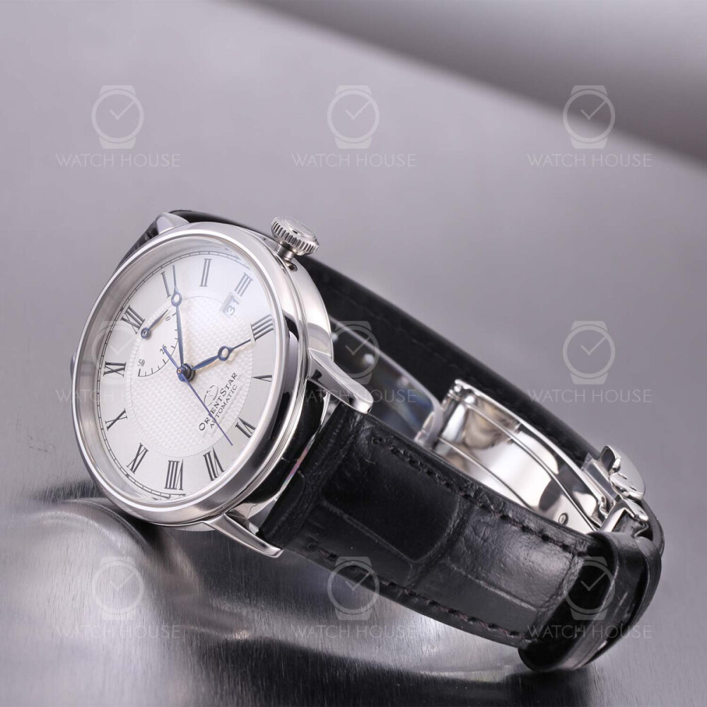 Orient Star Elegant Classic RE-AU0002S Automatic Watch in Steel Whit