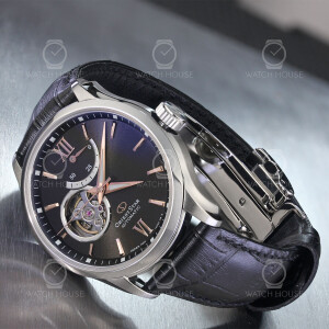 Orient Star Contemporary Mens Automatic RE-AT0007N00B Black with leatherstrap