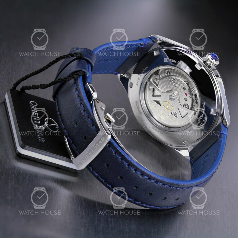 Orient Star klassische Automatikuhr RE-AT0203L00B in Pastelblau