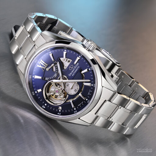 Orient Star Nightblue Automatic RE-AV0003L00B Open Heart