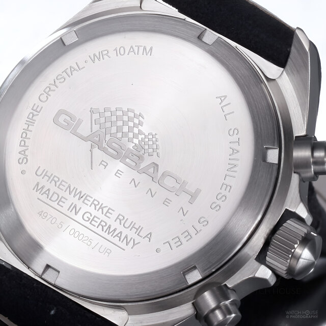 Ruhla 1929 Glasbach Cup Chronograph - 4970-3 Deep Navy Blue