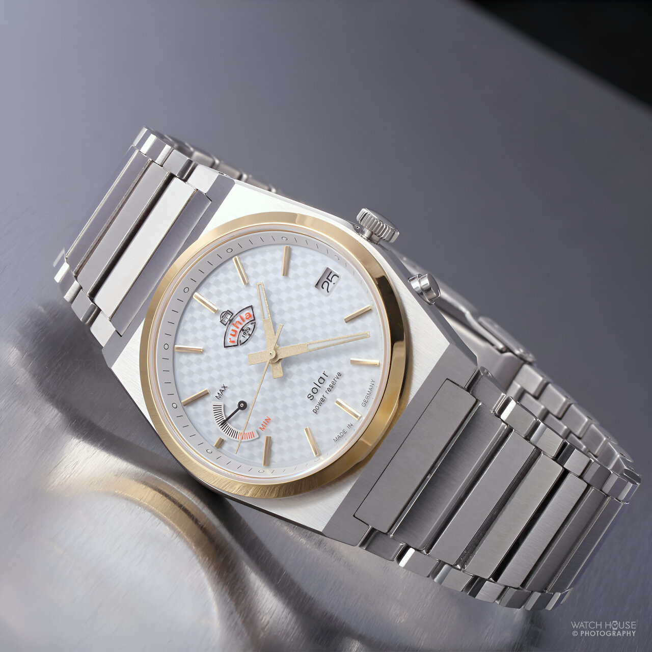 Ruhla 1929 Space Control Solar 4642M-1 Bicolor-Silver