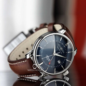 Zeppelin Atlantic Timezone Office GMT 8442-3 Blau